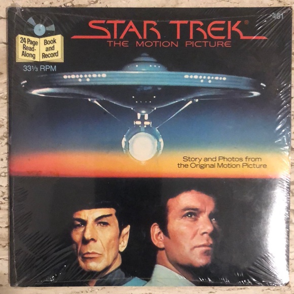 Chuck Riley Star Trek The Motion Picture 7" 33 1/3 '83 *Original Seal Unopened - Picture 2 of 3